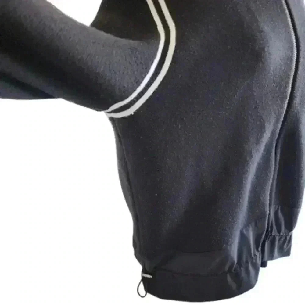 Athleta Venture Sweater Women Large Black Athleisure - Picture 8 of 13